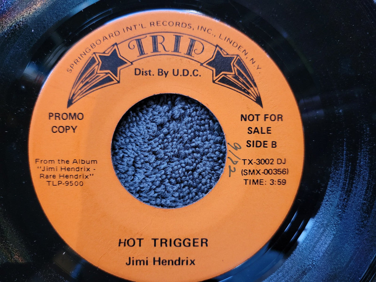 JIMI HENDRIX SUSPICIOUS PROMO HOT TRIGGER TRIP TX-3002 DJ