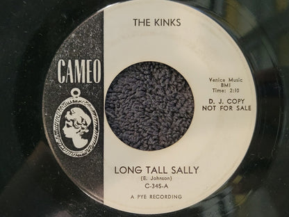 KINKS LONG TALL SALLY I TOOK MY BABY HOME WHITE LABEL PROMO WLP DJ COPY CAMEO