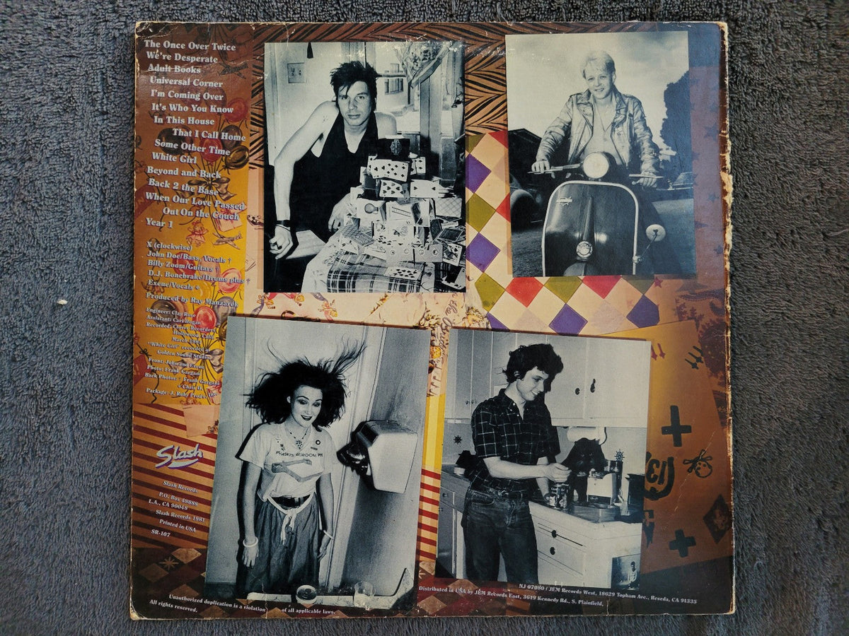 X WILD GIFT FIRST PRESSING SLASH RECORDS