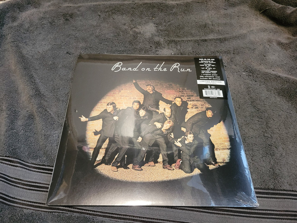 PAUL MCCARTNEY WINGS BAND ON THE RUN NEW SEALED WHITE VINYL LIMITED EDITION