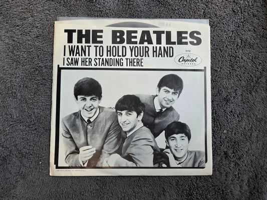 BEATLES I WANT TO HOLD YOUR HAND PROMO I SAW HER STANDING THERE 7-PRO-9076