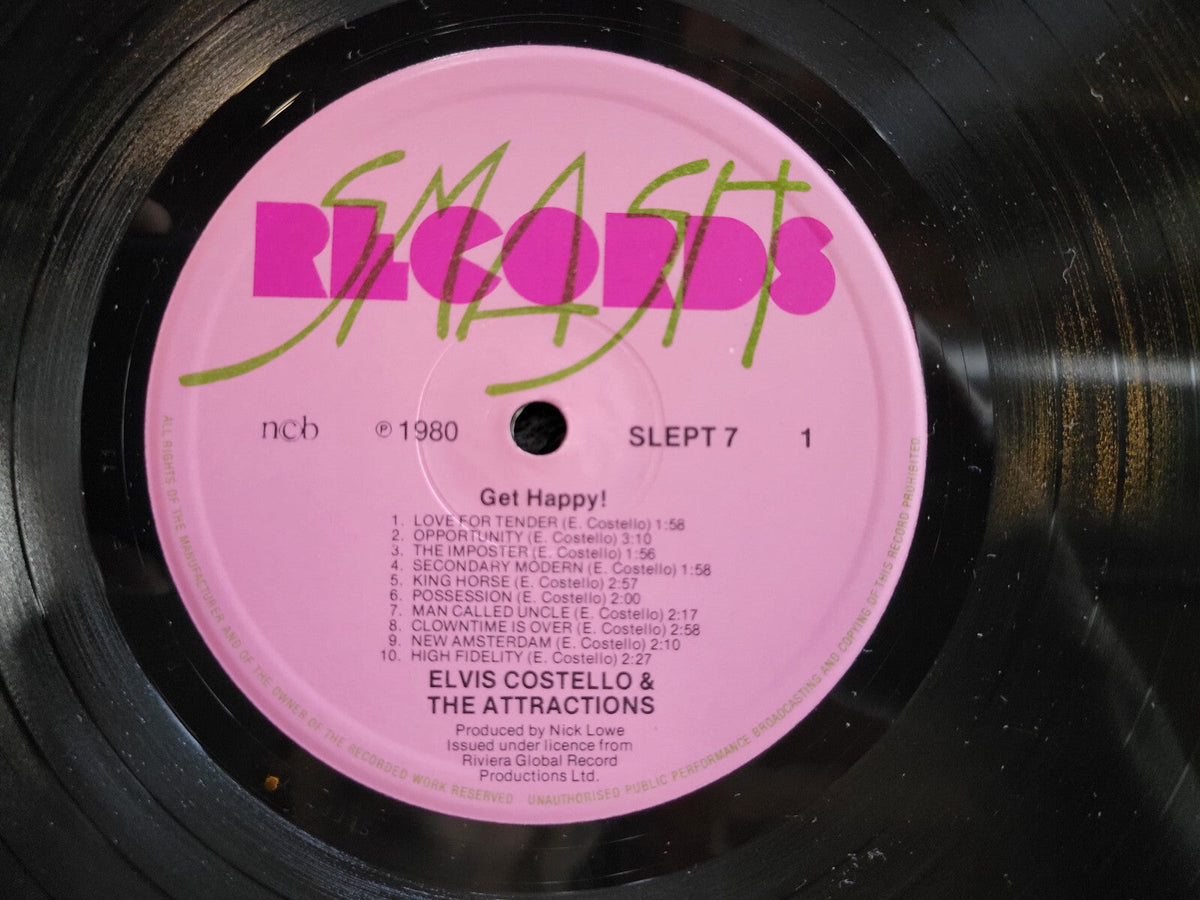 ELVIS COSTELLO GET HAPPY IMPORT