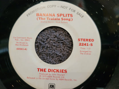 DICKIES BANANA SPLITS WHITE LABEL PROMO SOUNDS OF SILENCE WLP A&M 2241-S