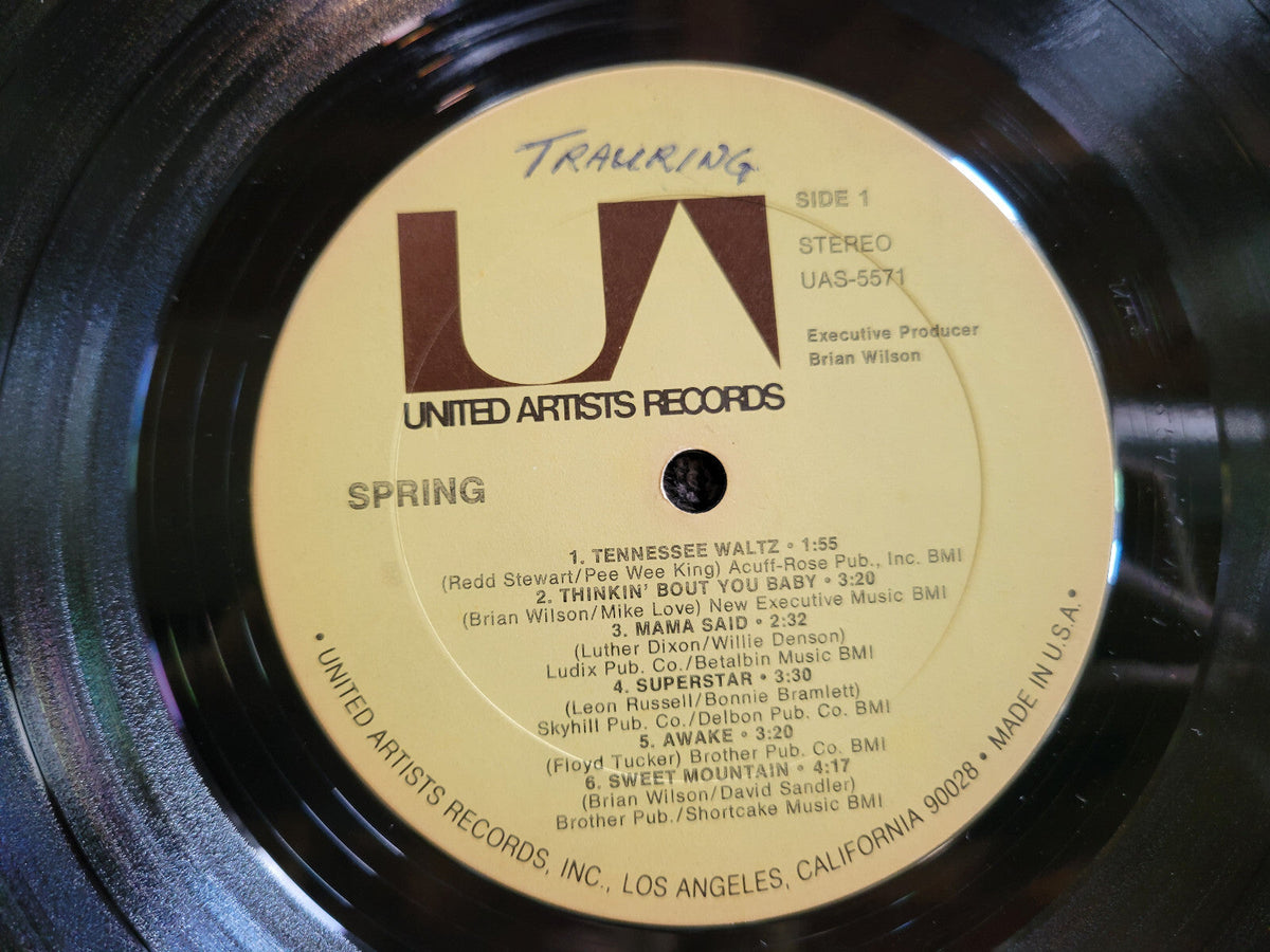 SPRING S/T SELF TITLED UNITED ARTISTS UAS-5571