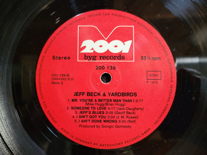YARDBIRDS & JEFF BECK GERMAN IMPORT