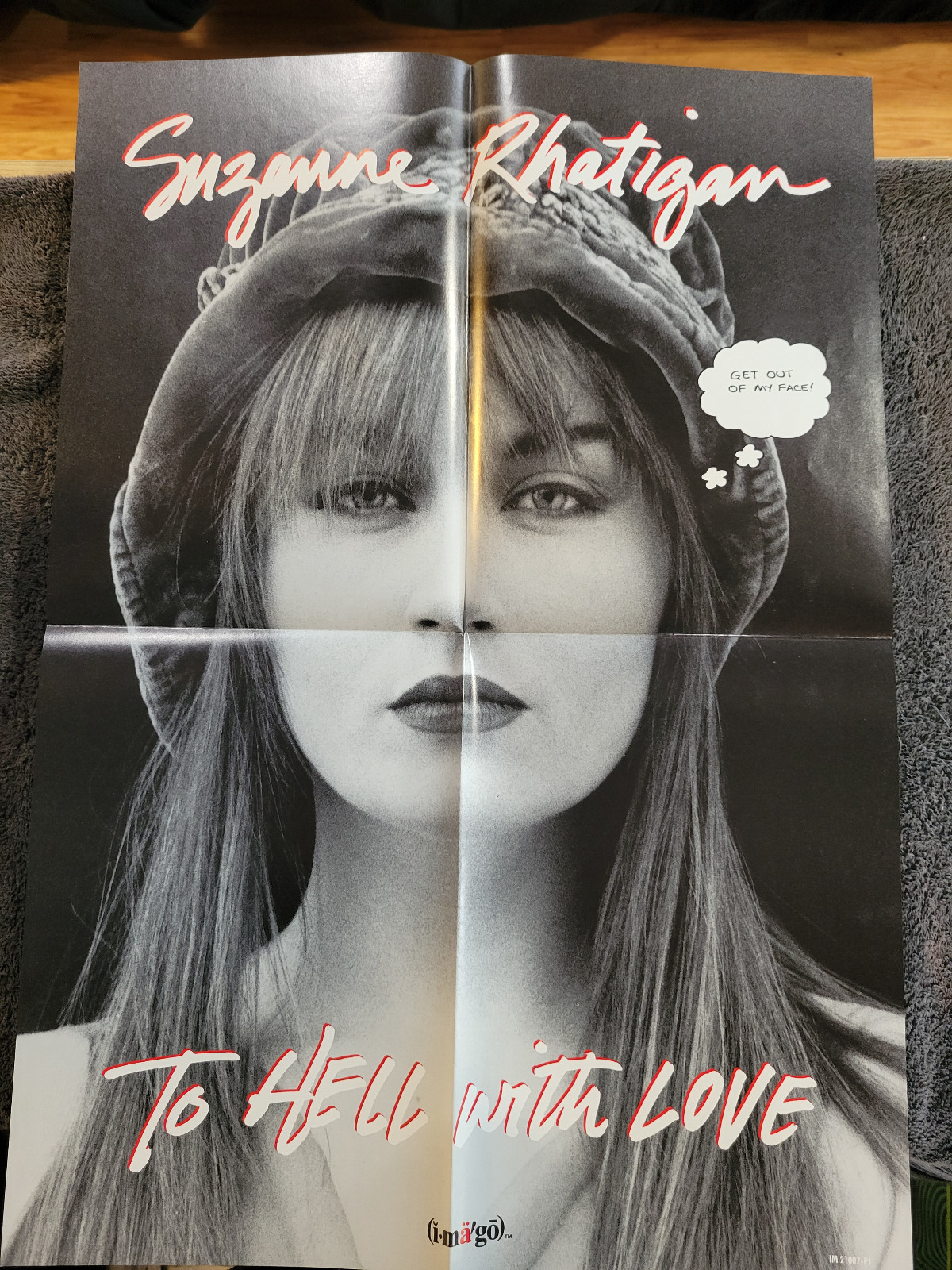 SUZANNE RHATIGAN TO HELL WITH LOVE PRESS KIT BOX CD VHS CASSETTE PROMO