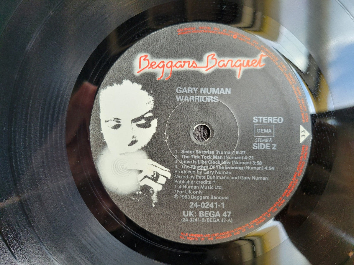 GARY NUMAN WARRIORS GERMAN IMPORT