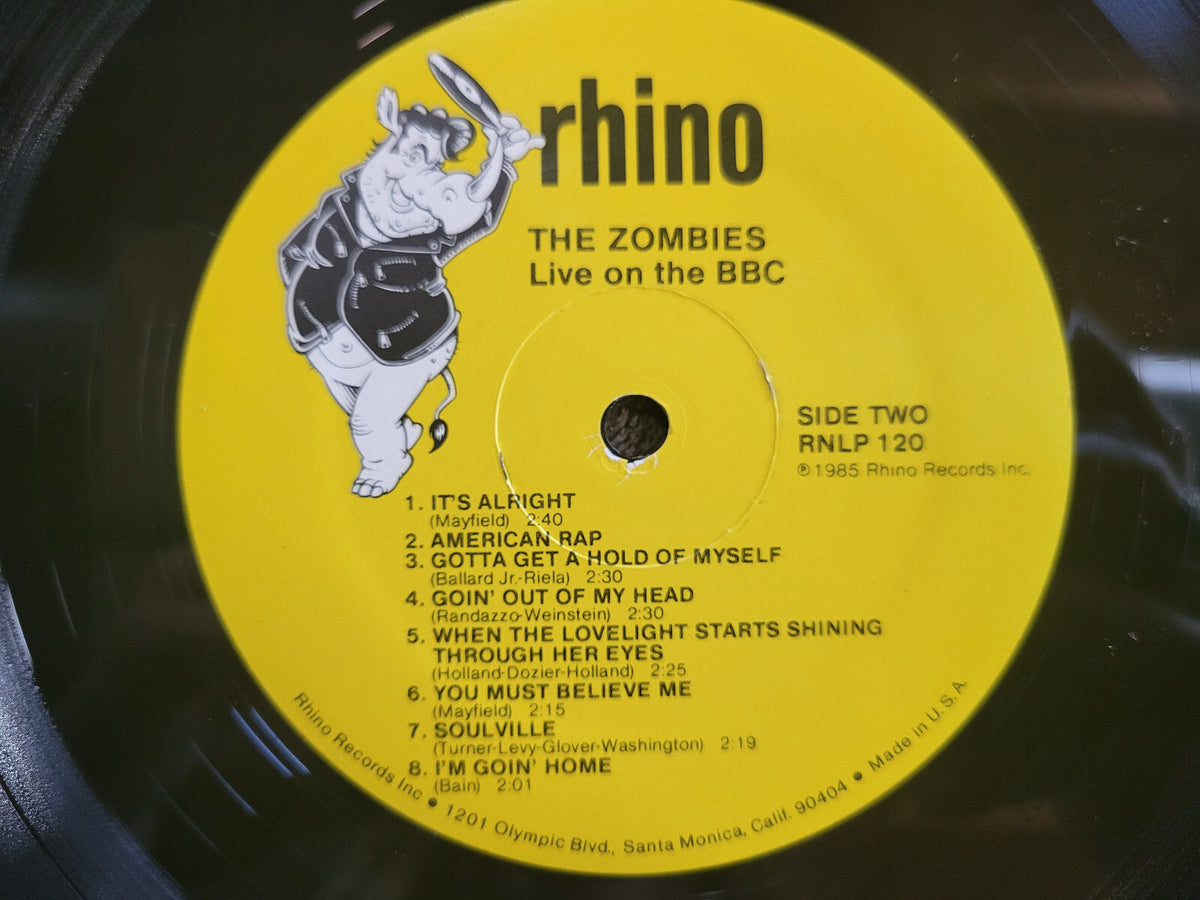 ZOMBIES LIVE ON THE BBC 1965-1967 AUTOGRAPHED