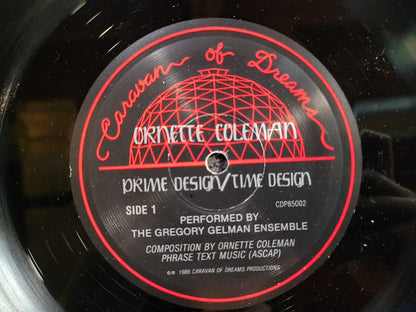 ORNETTE COLEMAN PRIME DESIGN TIME DESIGN CARAVAN OF DREAMS