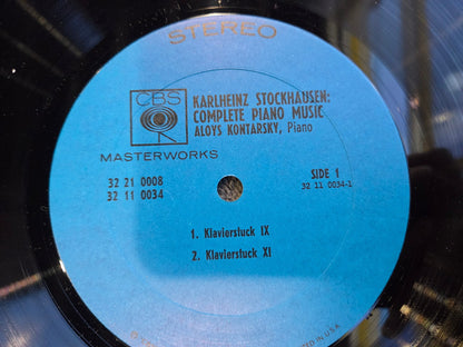 KARLHEINZ STOCKHAUSEN COMPLETE PIANO MUSIC BOX SET