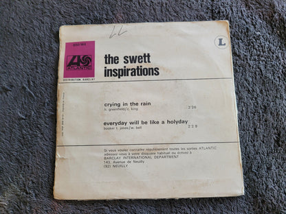 SWEET INSPIRATIONS CRYING IN THE RAIN 7" FR IMP