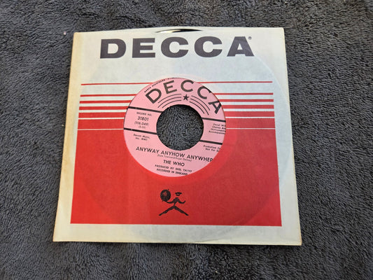 WHO ANYWAY ANYHOW ANYWHERE PROMO ANYTIME YOU WANT ME DECC 31801