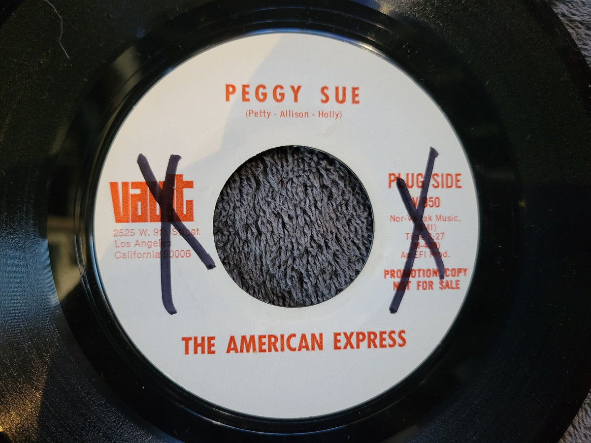 AMERICAN EXPRESS PEGGY SUE 7"