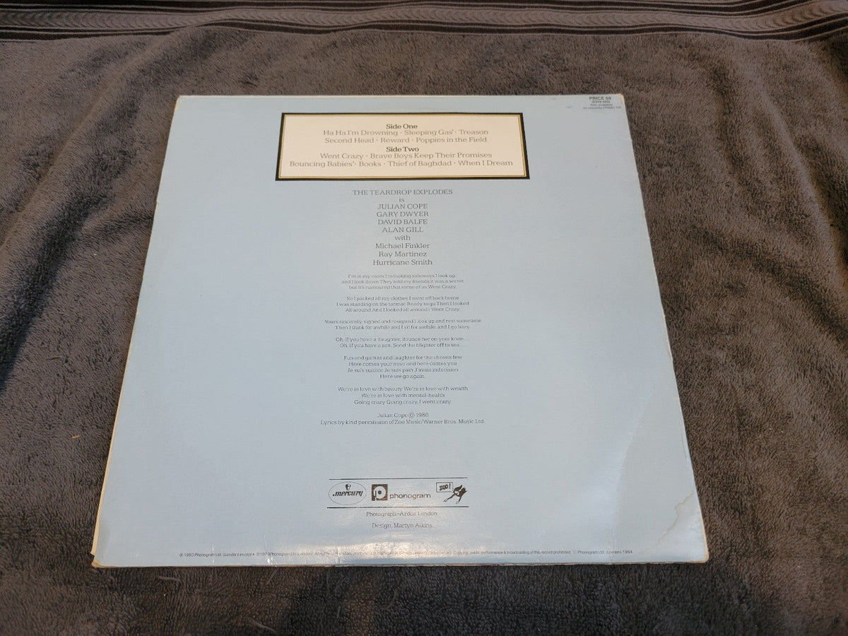 TEARDROP EXPLODES KILIMANJARO IMPORT UK JULIAN COPE