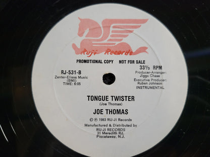 JOE THOMAS TONGUE TWISTER WLP WHITE LABEL PROMO RUJI