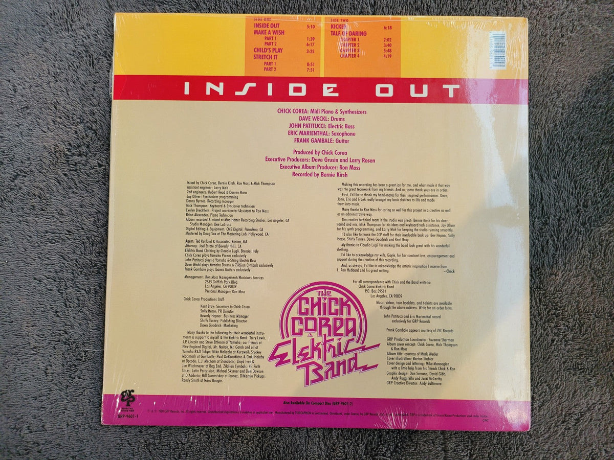 CHICK COREA INSIDE OUT