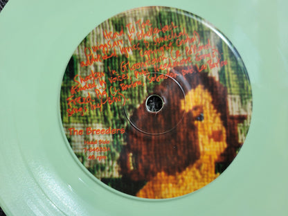 BREEDERS HEAD TO TOE MINT GREEN VINYL PS PICTURE SLEEVE PIXIES