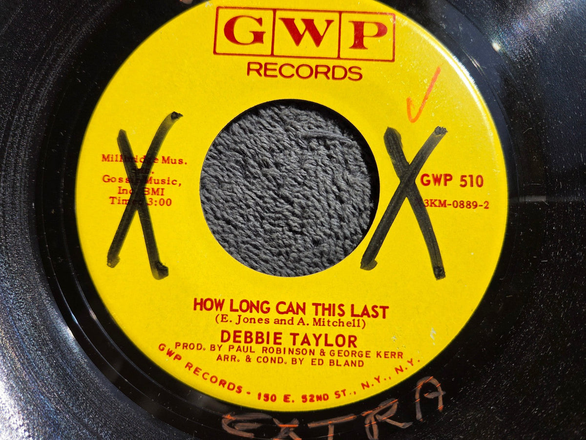 DEBBIE TAYLOR HOW LONG CAN THIS LAST DON'T LET IT END GWP 510