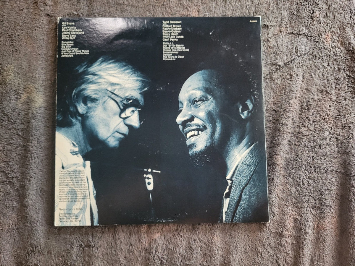 GIL EVANS TADD DAMERON THE ARRANGERS TOUCH CLIFFORD BROWN KENNY DORHAM PRESTIGE