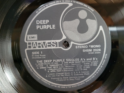 DEEP PURPLE SINGLES IMPORT UK HARVEST