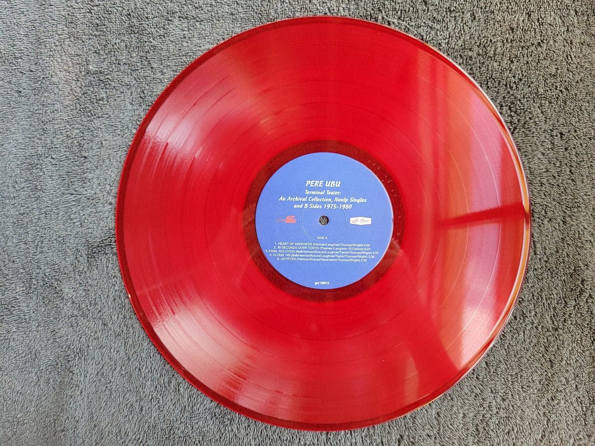 PERE UBU TERMINAL TOWER ITALY IMPORT RED VINYL