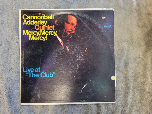 CANNONBALL ADDERLEY QUINTET MERCY MERCY MERCY MONO CAPITOL