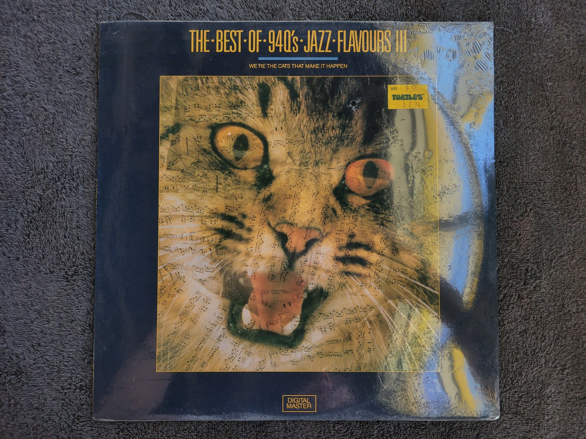 94Q'S THE BEST OF JAZZ FLAVOURS III NEW SEALED ATLANTA FLAVORS WE'RE THE CATS
