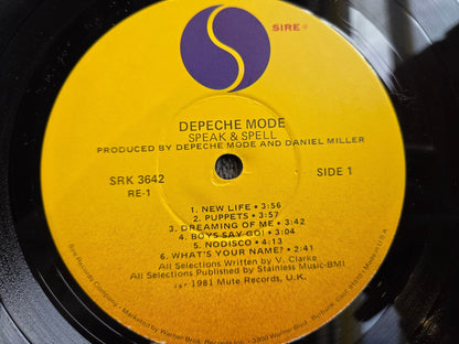 DEPECHE  MODE SPEAK & SPELL