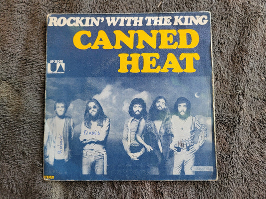 CANNED HEAT ROCKIN WITH THE KING 7" FR IMP