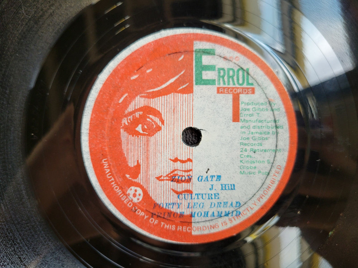 CULTURE PRINCE MOHAMMID ZION GATE JAMAICA IMPORT ERROL T ROCK GIBBS PROFESSIONAL