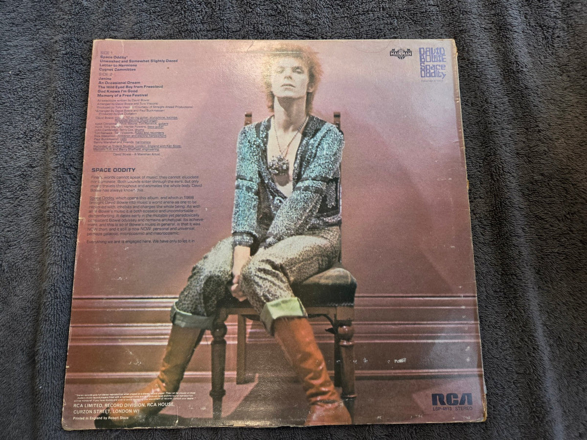 DAVID BOWIE SPACE ODDITY W/ INNER SLEEVE
