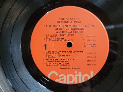 BEATLES SECOND ALBUM ORANGE CAPITOL