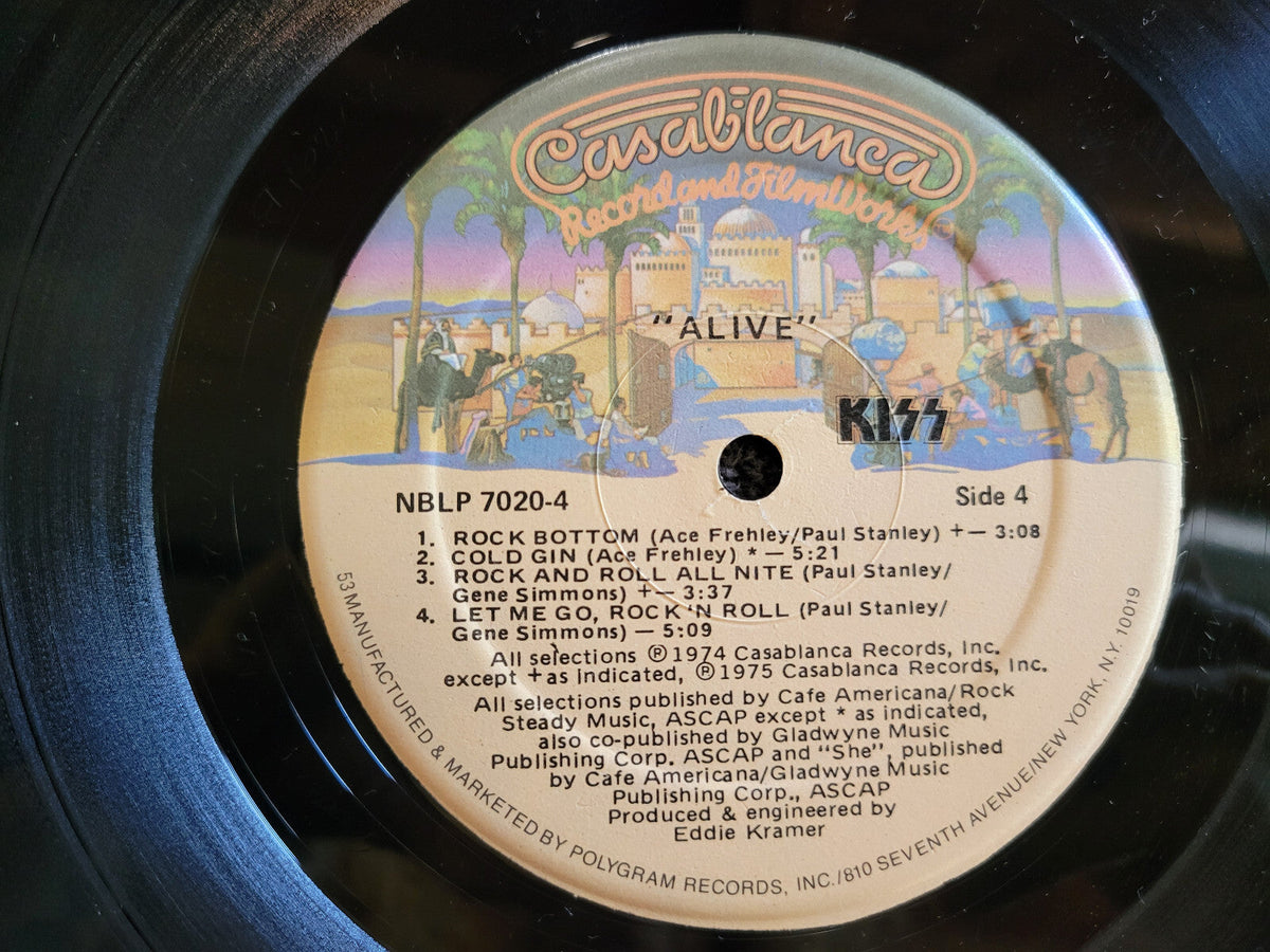 KISS ALIVE RE 1985