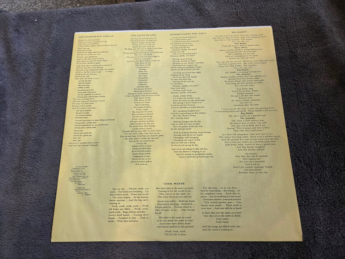 TALKING HEADS NAKED GATEFOLD W/ INNER SLEEVE DAVID BYRNE TALKING HEADS