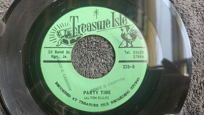 ALTON ELLIS PARTY TIME MISPRINT TREASUE ISLAND BREAKING UP IMPORT JAMAICA REGGAE