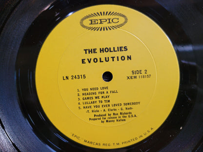 HOLLIES EVOLUTION FEATURING CARRIE-ANNE GRAHAM NASH MONO EPIC