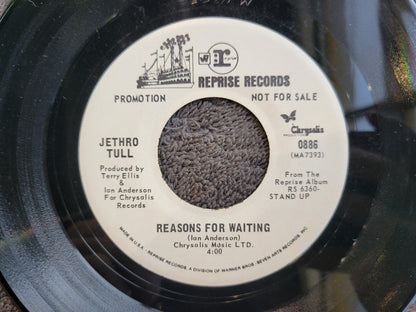 JETHRO TULL SWEET DREAM MISPRINT WHITE LABEL PROMO REASONS FOR WAITING 0886