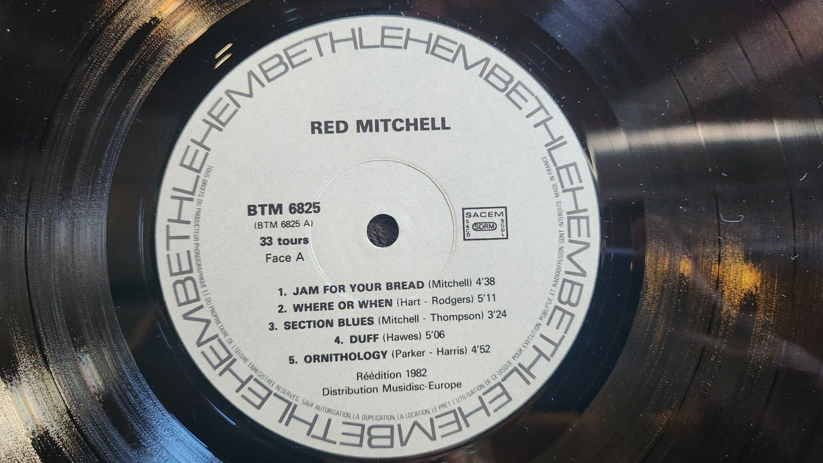 RED MITCHELL S/T  FRENCH IMPORT SELF TITLED