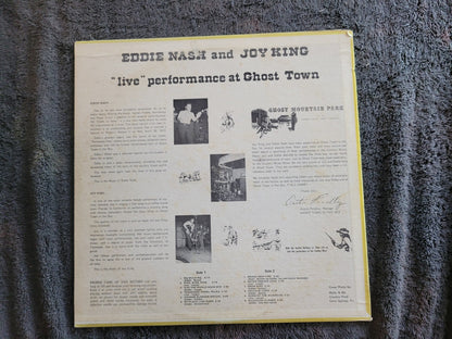 EDDIE NASH JOY KING LIVE PERFORMANCE AT GHOST TOWN MAGGIE VALLEY NC AUTOGRAPHED