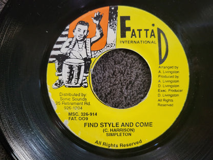 SIMPLETON FIND STYLE AND COME JAMAICA IMPORT FATTA INTERNATIONAL