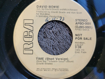 DAVID BOWIE TIME 2 VERSIONS PROMO SHORT/LONG
