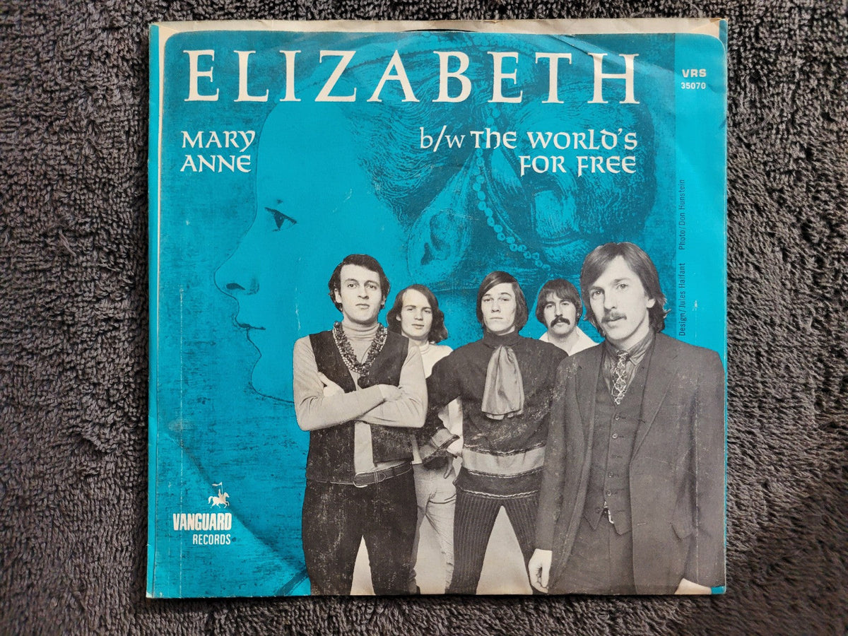 ELIZABETH MARY ANNE WHITE LABEL PROMO PICTURE SLEEVE WLP VANGUARD