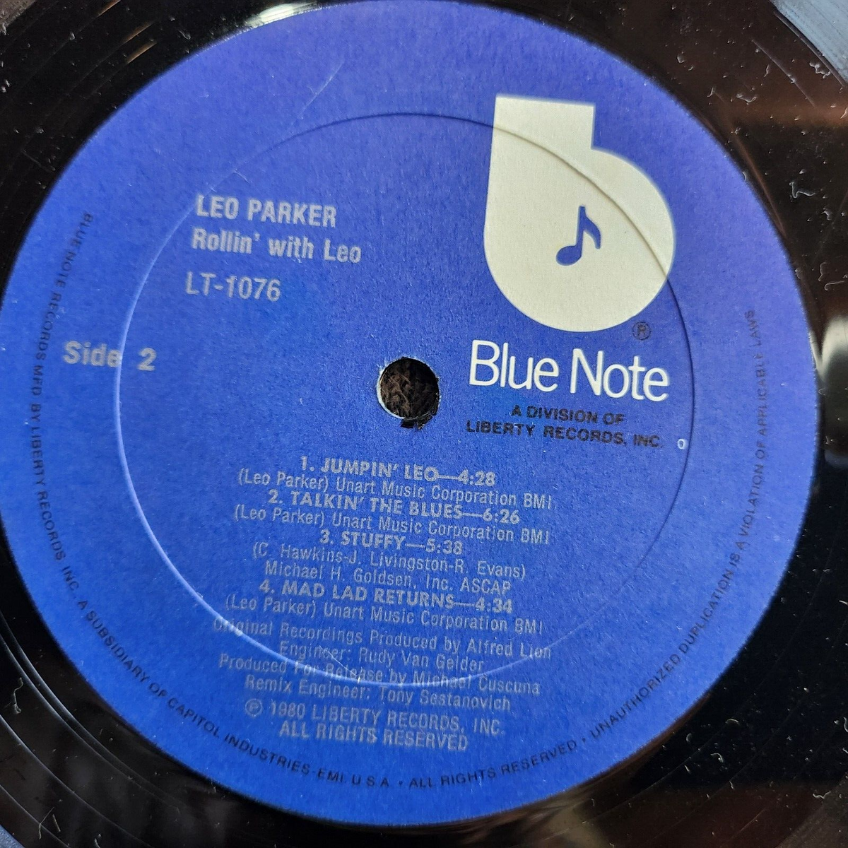 LEO PARKER ROLLIN WITH