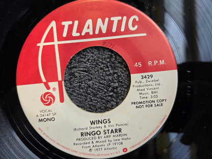 RINGO STARR WINGS WHITE LABEL PROMO MONO ATLANTIC 3429