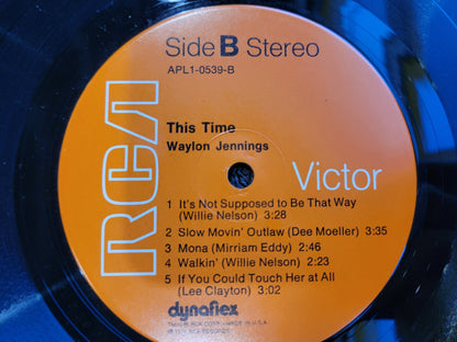WAYLON JENNINGS THIS TIME