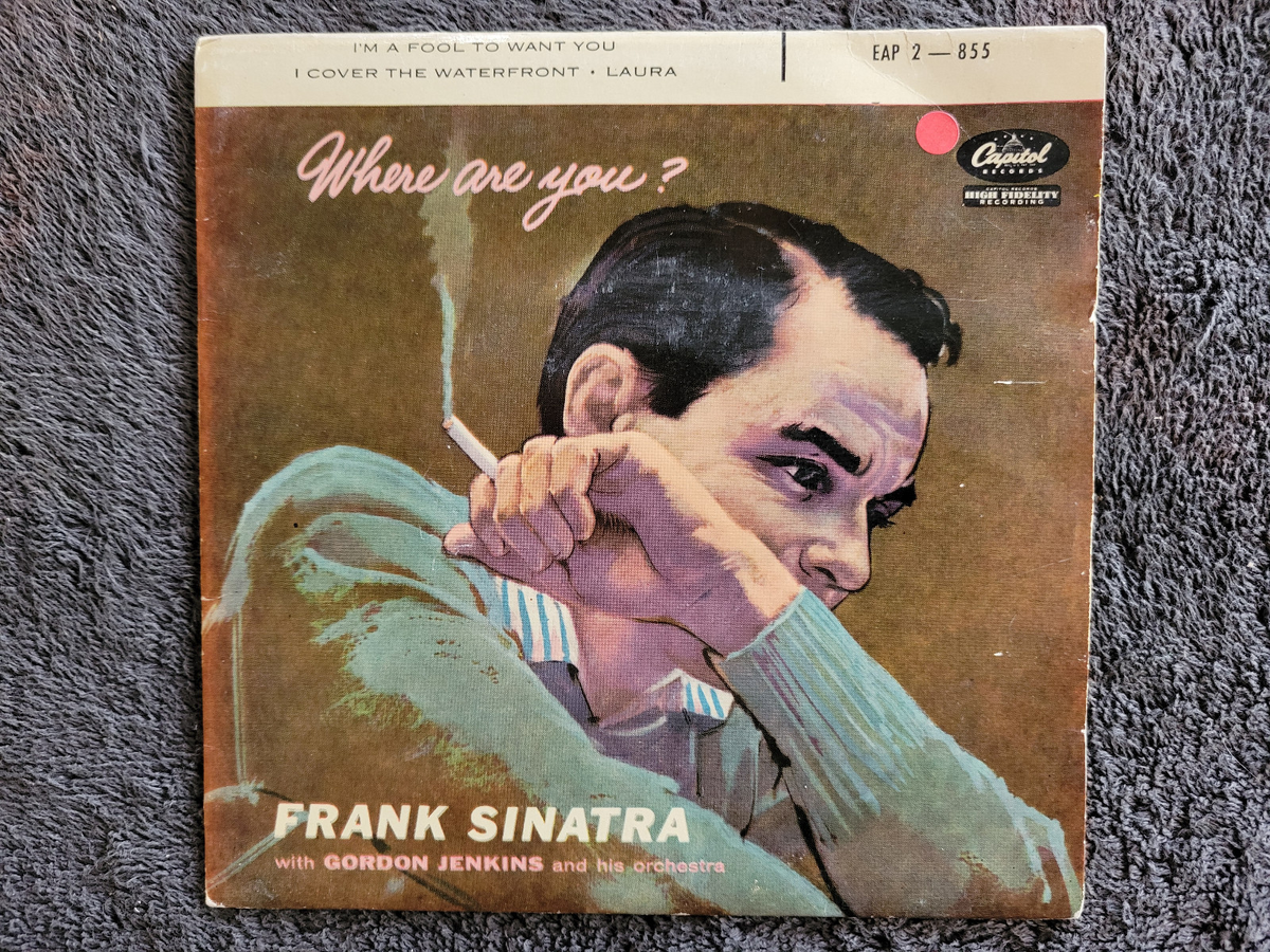 FRANK SINATRA WHERE ARE YOU IMP 7"