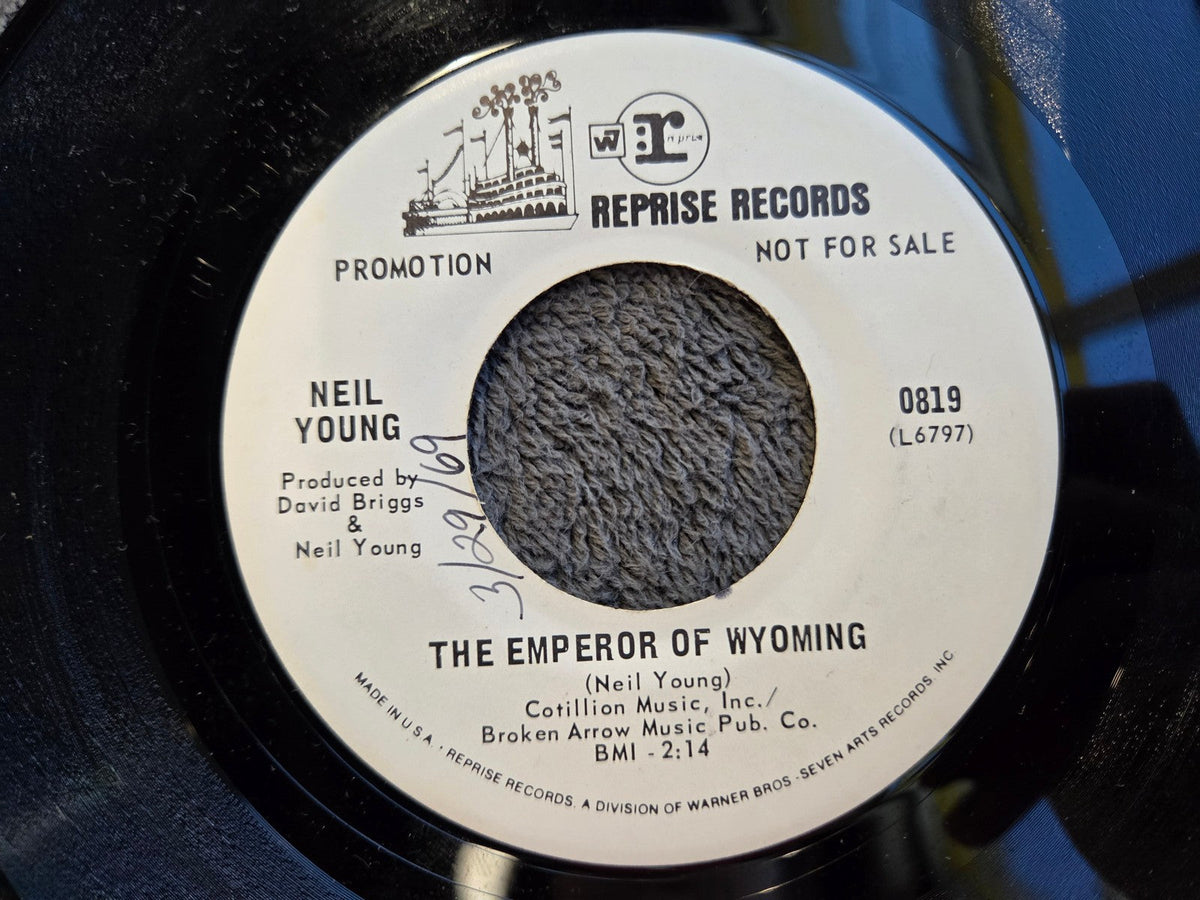 NEIL YOUNG EVERYBODY KNOWS THIS IS NOWHERE WHITE LABEL PROMO MONO REPRISE 0819
