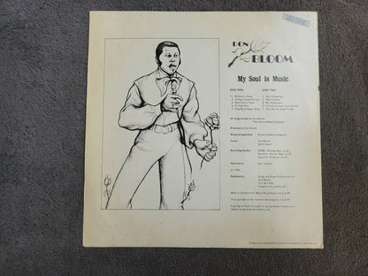 DON BLOOM MY SOUL IS MUSIC ERIOCA JAMAICAN IMPORT BLOOMS JAMAICA