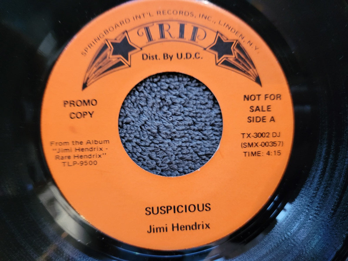 JIMI HENDRIX SUSPICIOUS PROMO HOT TRIGGER TRIP TX-3002 DJ