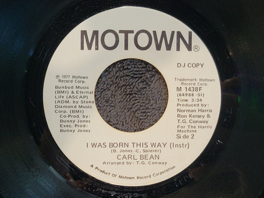 CARL BEAN I WAS BORN THIS WAY WLP 7"